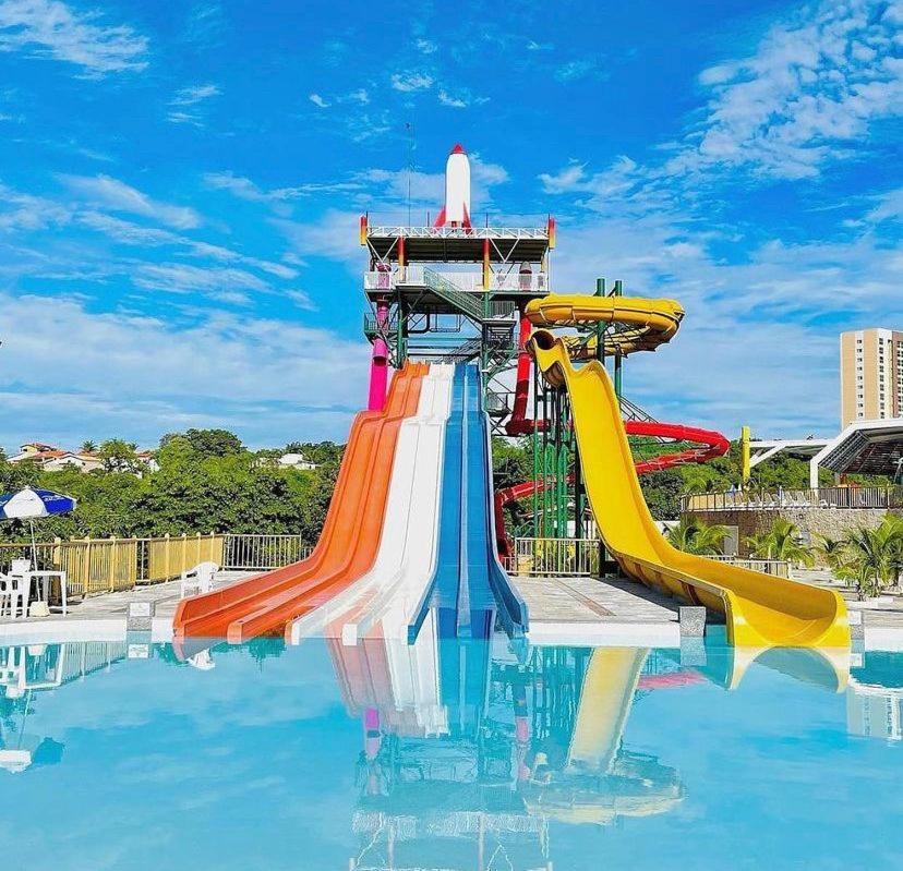 Piazza Diroma Acqua Park, Requinte E Diversao Калдас-Новас Экстерьер фото